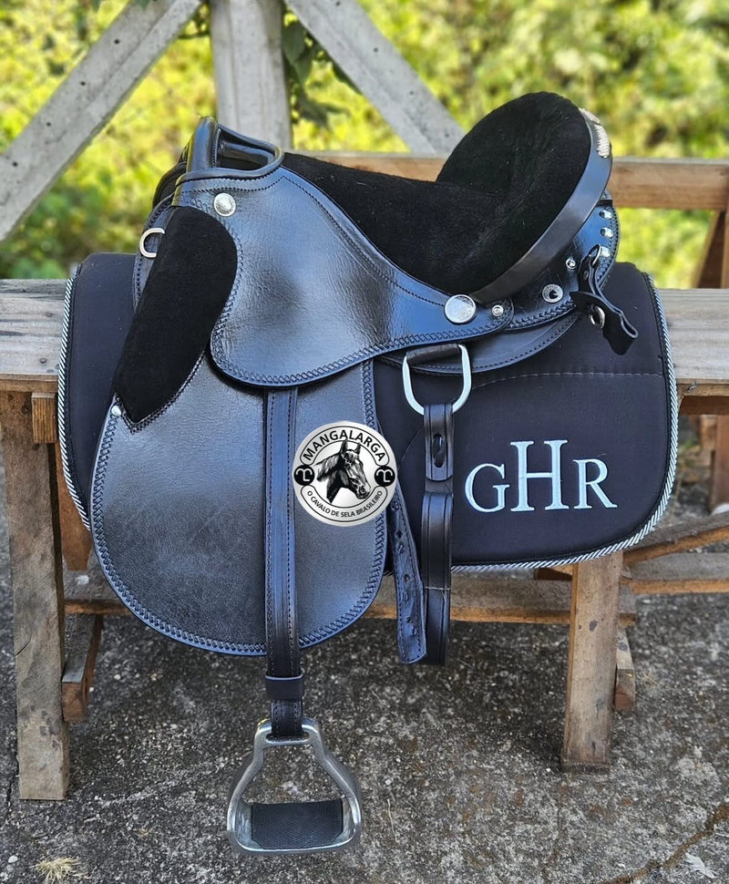 Sela Coqueluche nobuck preto