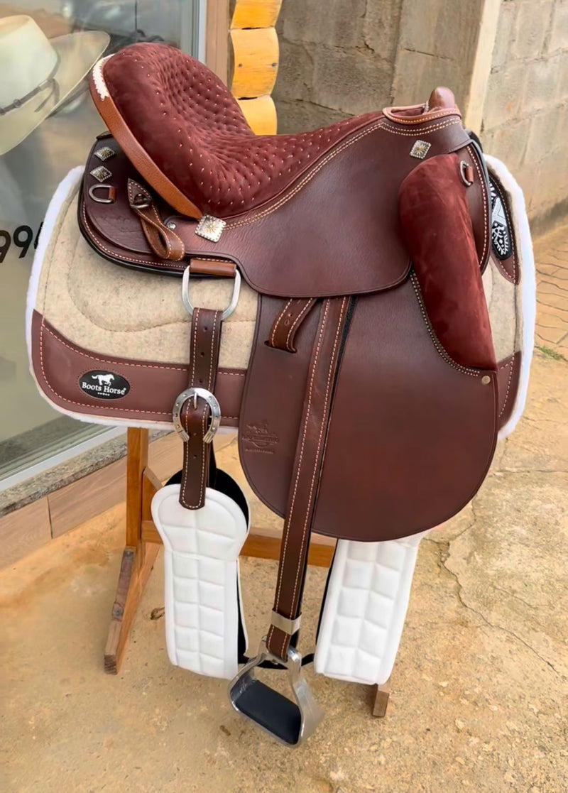 SELA PRO-MARCHADOR MARROM / EM PROMOÇÃO DE NATAL